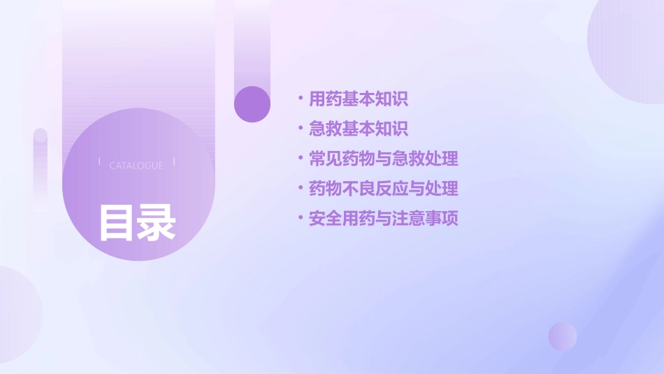 用药和急救—上课用课件_第2页