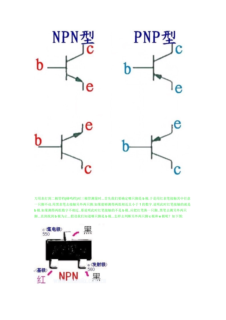 如何测量三极管的好坏 (2)_第2页