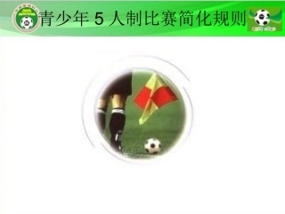 青少年5人制比赛简化规则