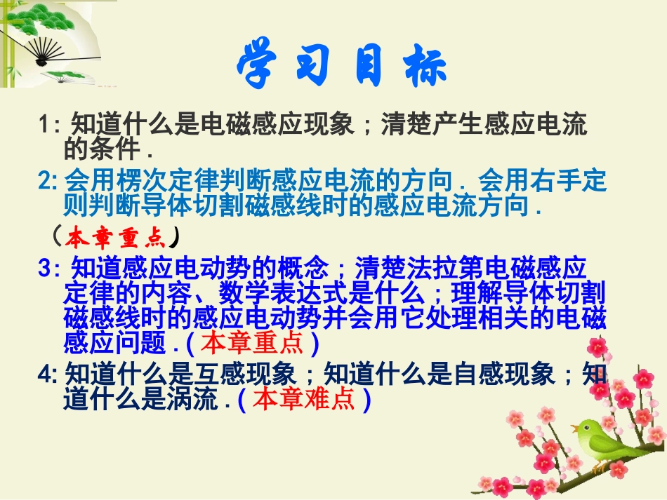 电子感应复习课课件_第2页
