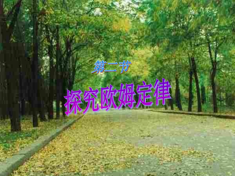 探究欧姆定律第一课时_第2页