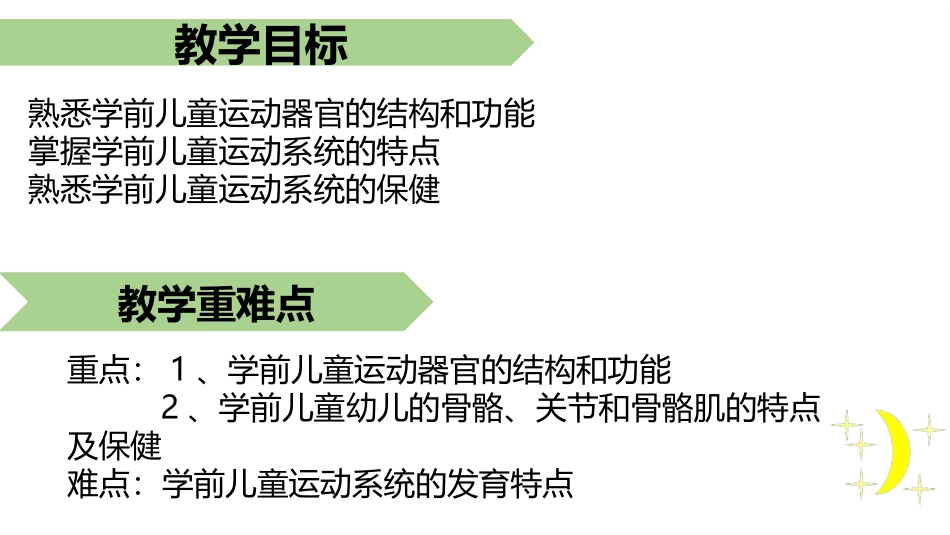 学前儿童运动系统教案_第2页
