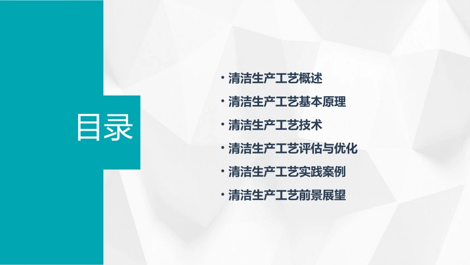 清洁生产工艺课件_第2页