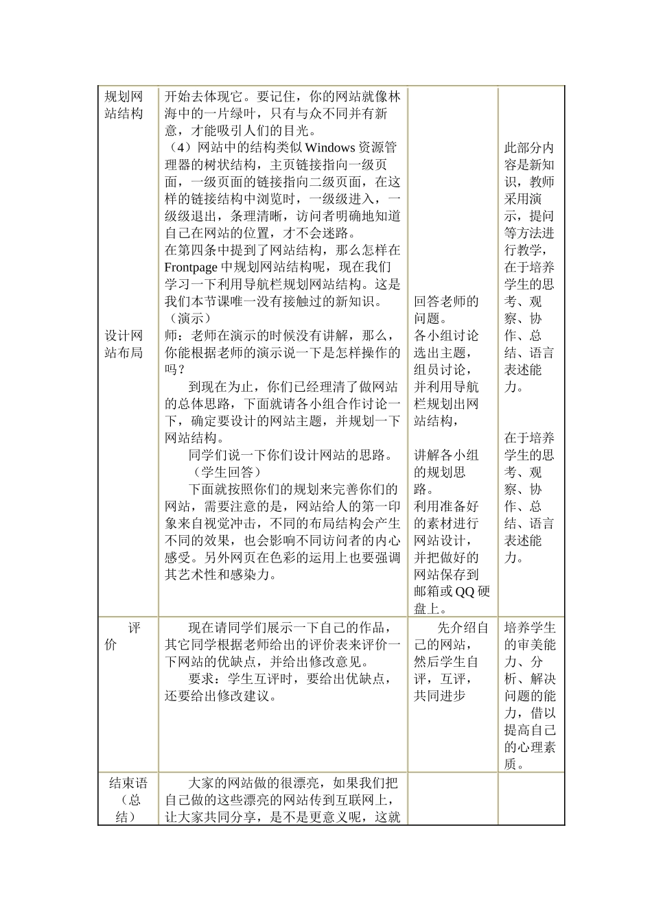 主题网站设计教案_第3页