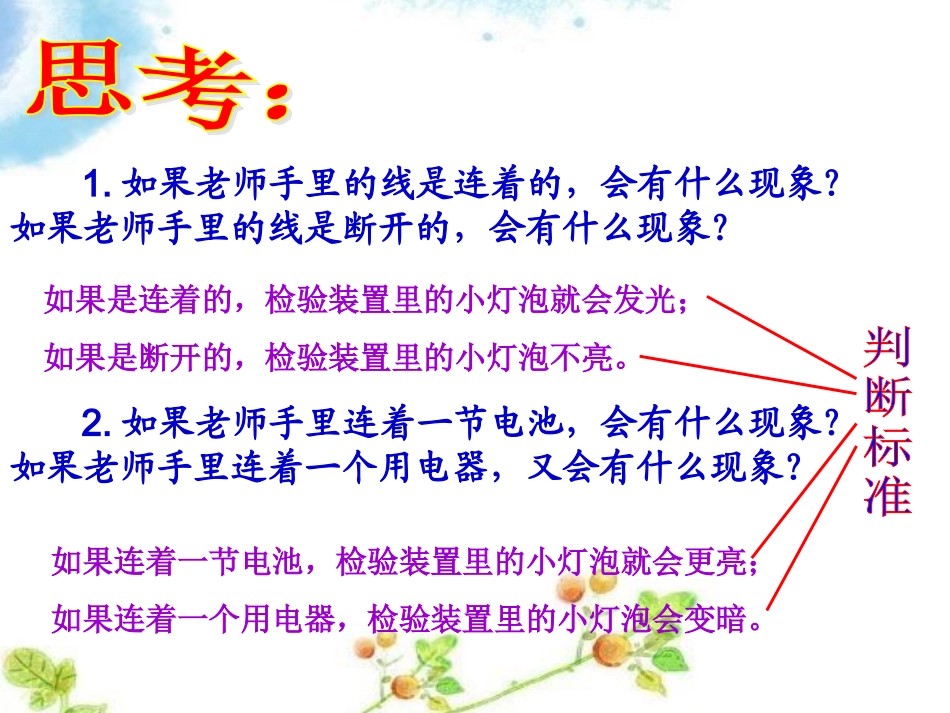 苏教版科学五上《探测暗盒里的电路》PPT课件1_第3页