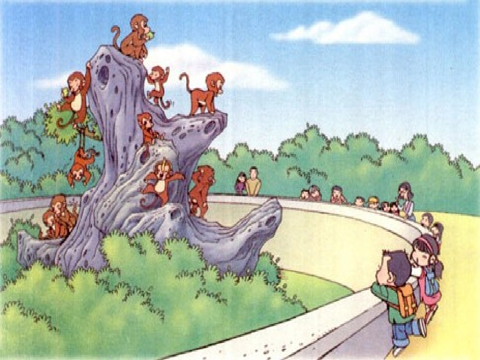 二年级上学期看猴子山_第2页