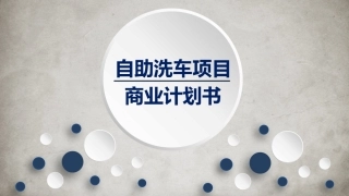 自助洗车项目商业计划书