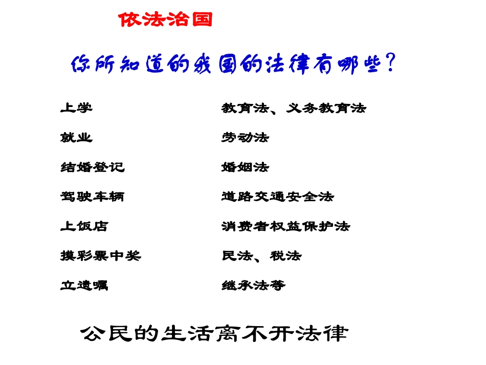 人民当家作主的法治国家1_第3页