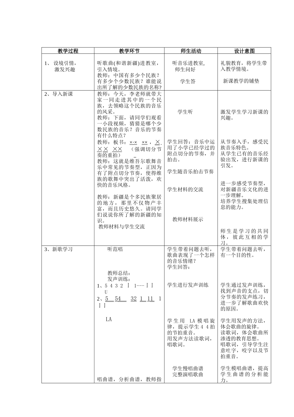 青春舞曲教学设计_第1页