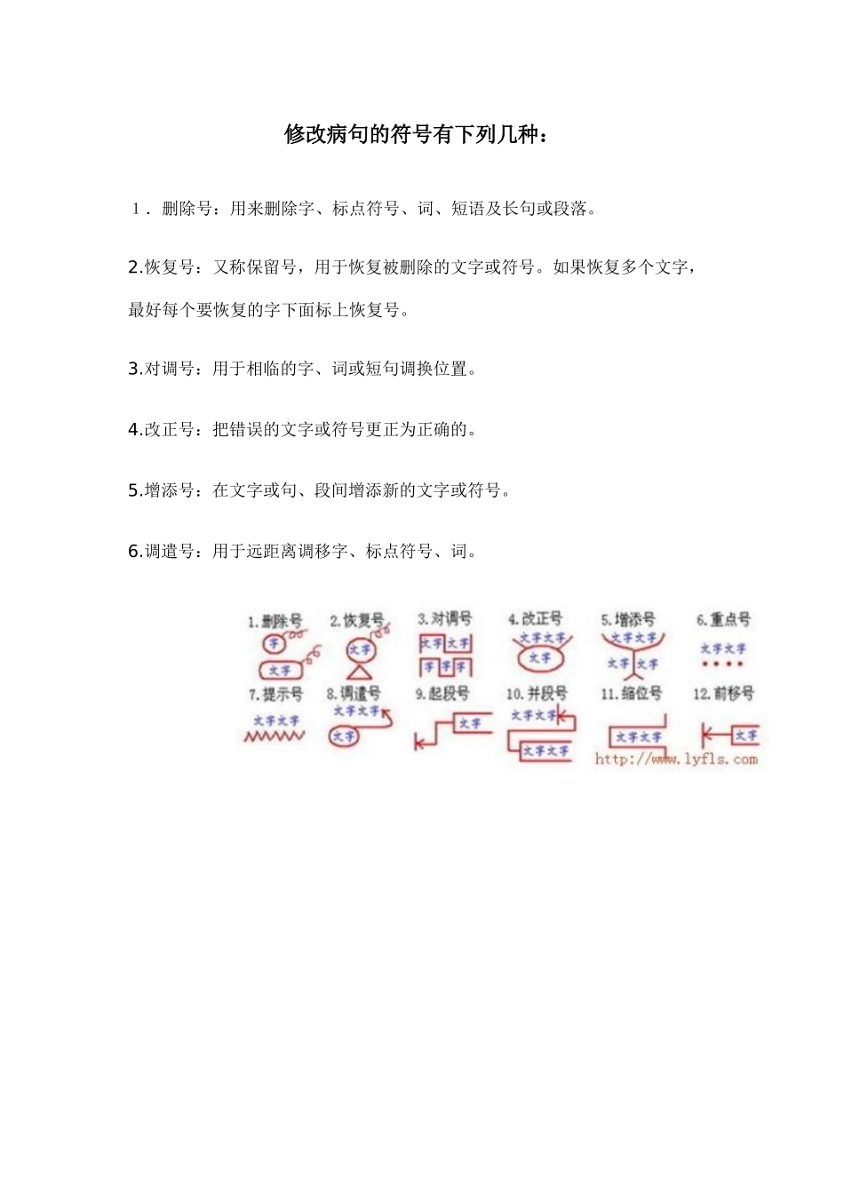 修改病句符号_第1页