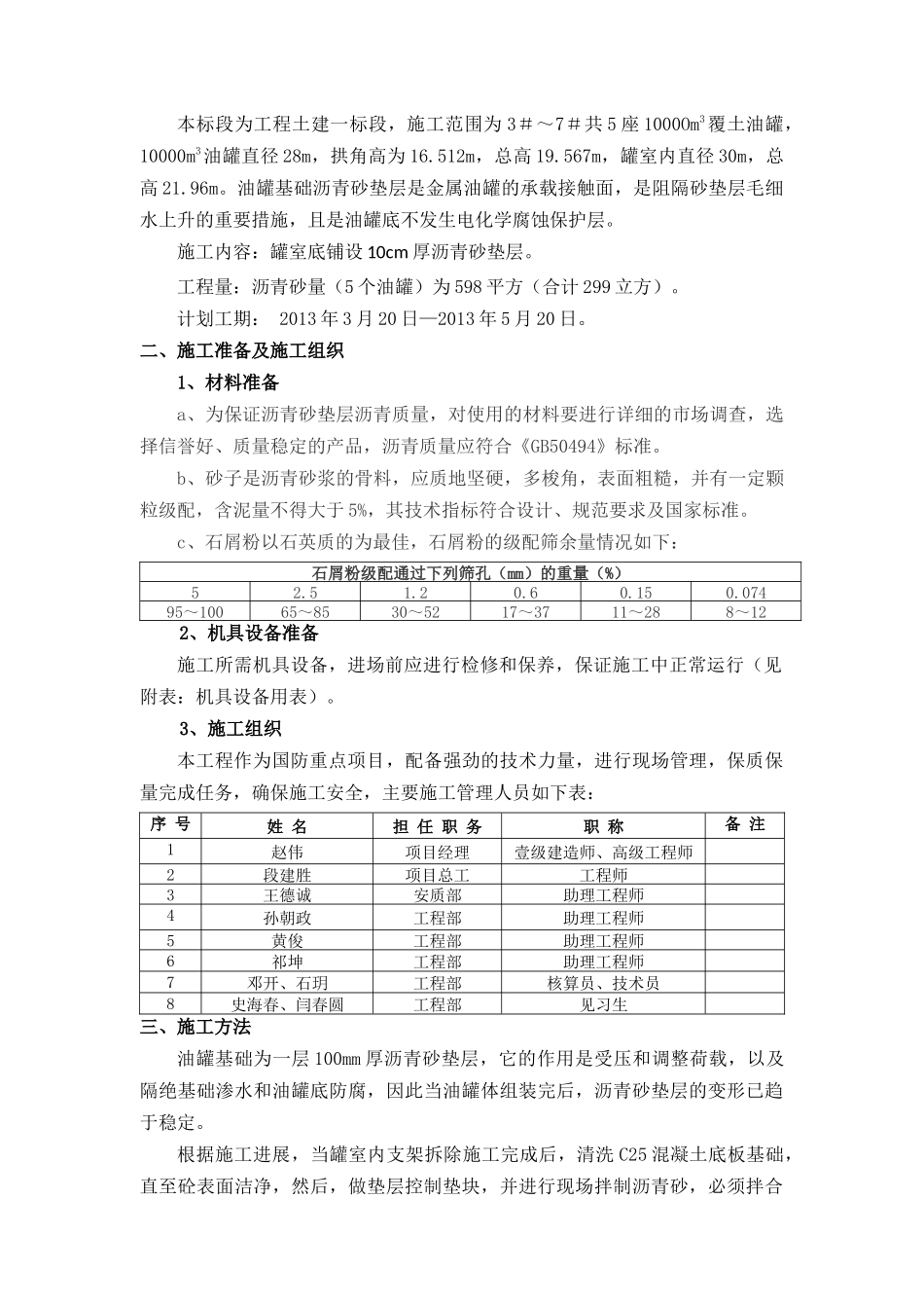 沥青砂垫层施工方案_第2页