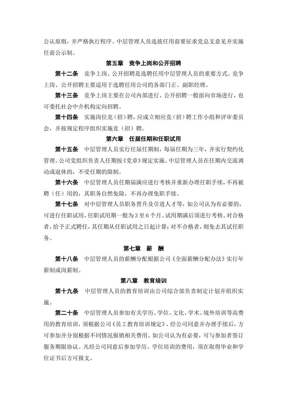 中层管理人员管理办法_第3页