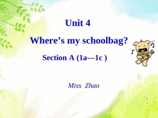 新目标英语七年级上unit4课件湖北襄阳谷城县初中骨干培训班赵朝阳