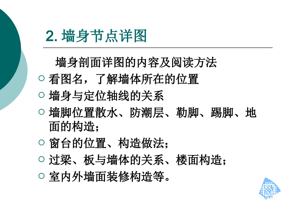 建筑识图-详图介绍1-墙身节点详图_第2页