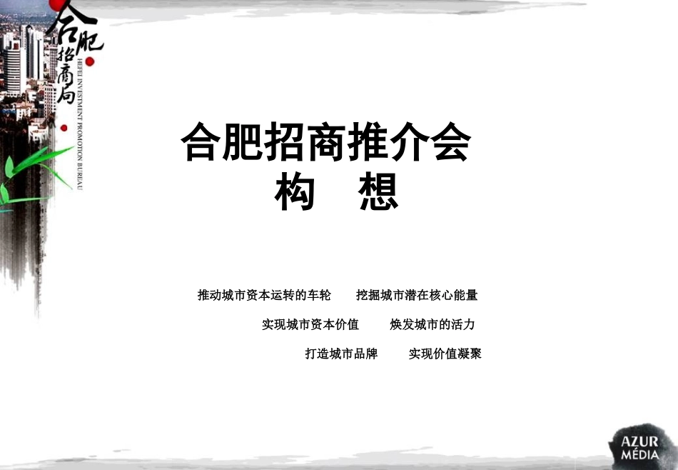 合肥招商推介会策划方案_第2页
