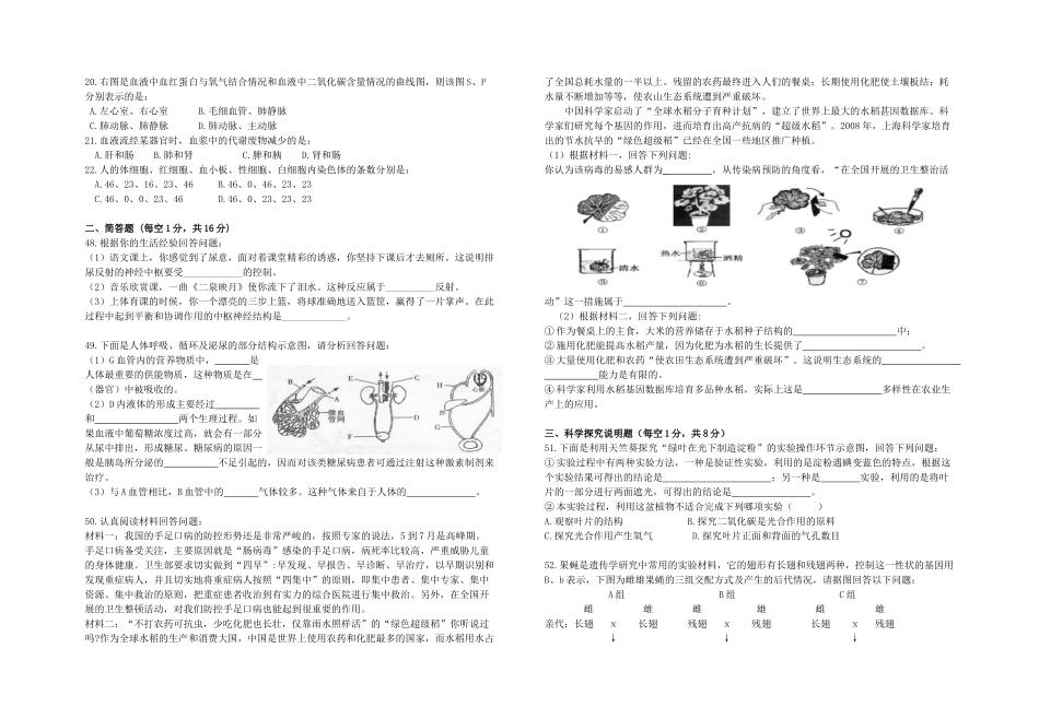 2015初三测试_第2页