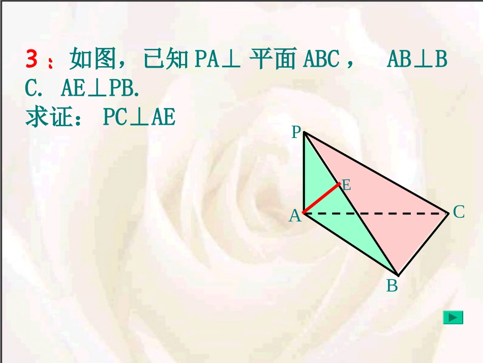 直线与平面所成的角_第3页