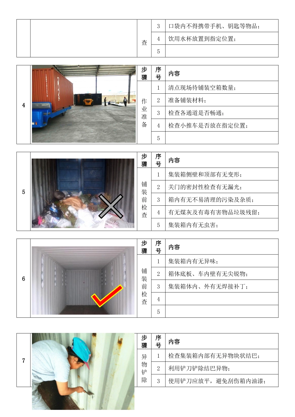 集装箱铺装作业指导书_第2页