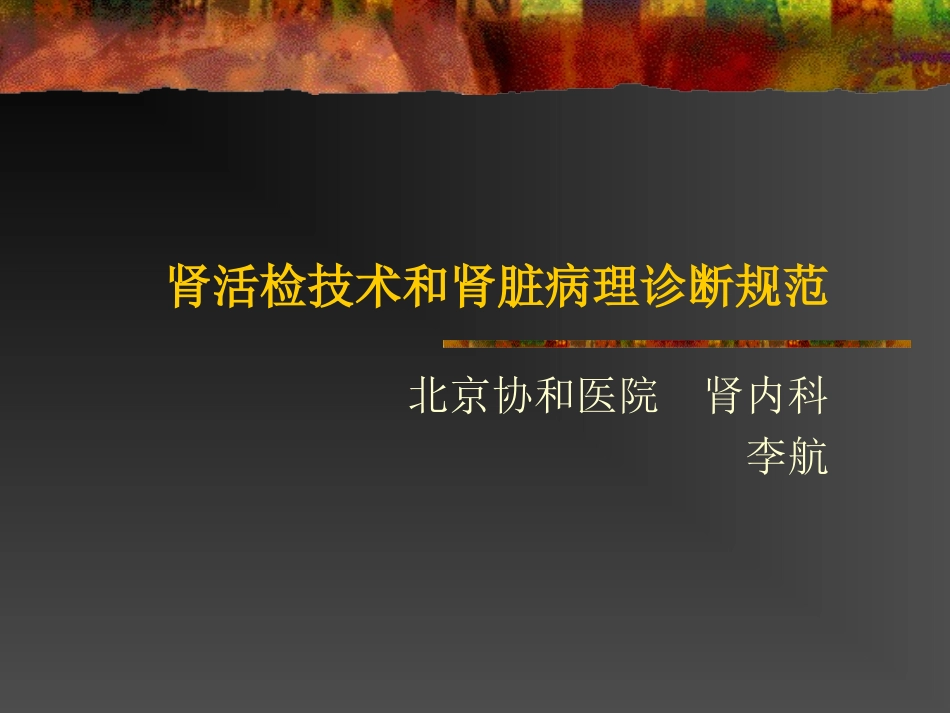 肾活检-讲座(简)_第1页