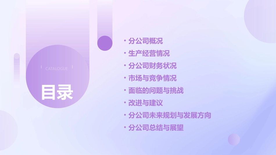 某分公司生产经营汇报材料课件_第2页