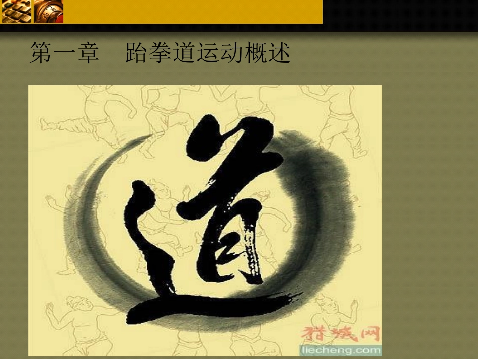 跆拳道概述 PPT_第2页