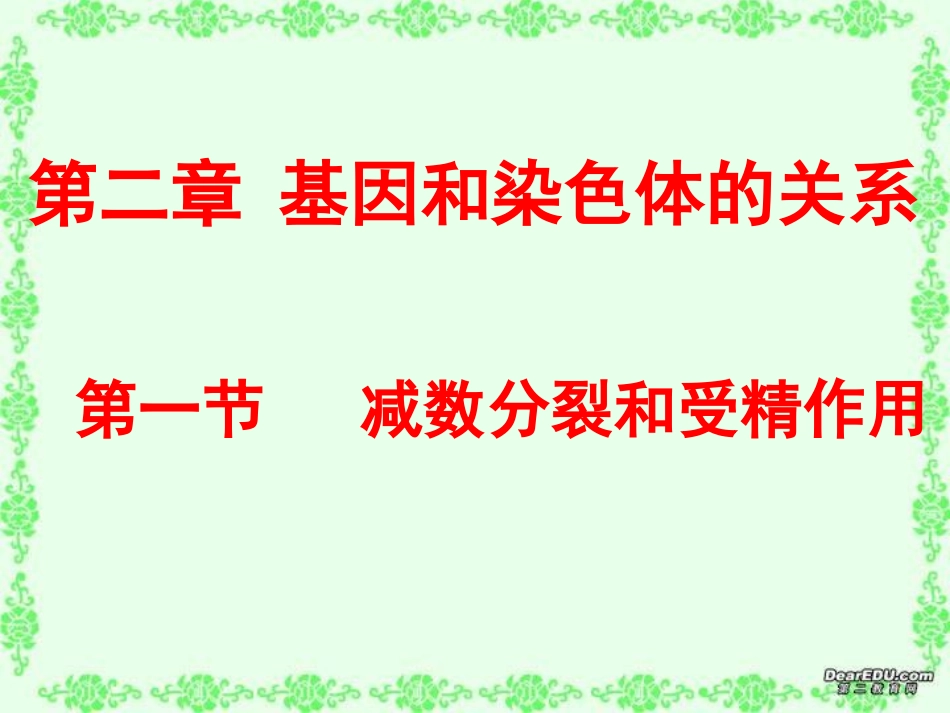 生物必修二第二章_第1页