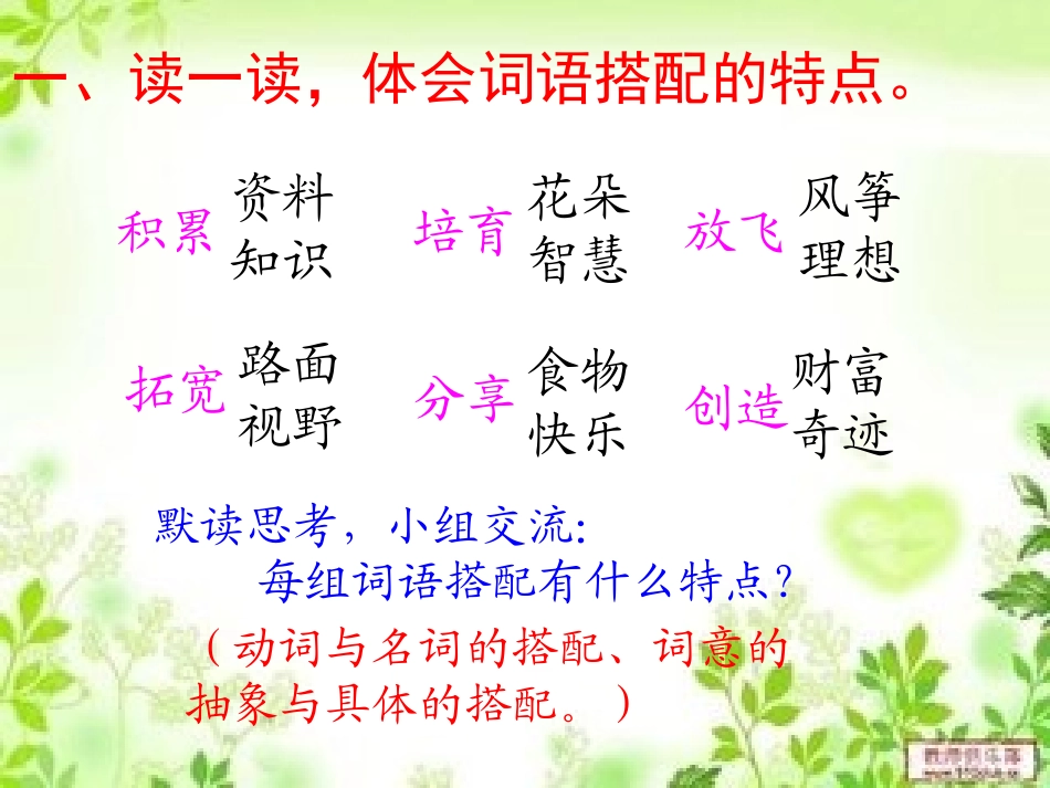 鄂教版五年级语文下册乐园（二）_第2页