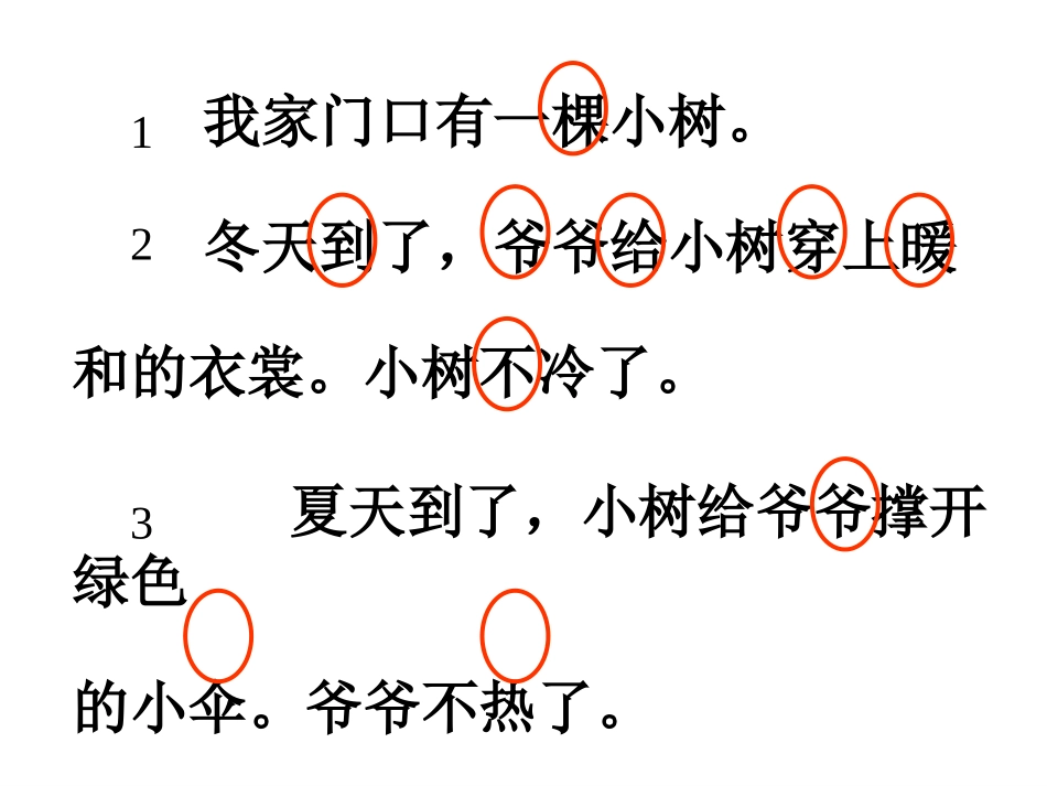 《爷爷和小树》课件3_第2页