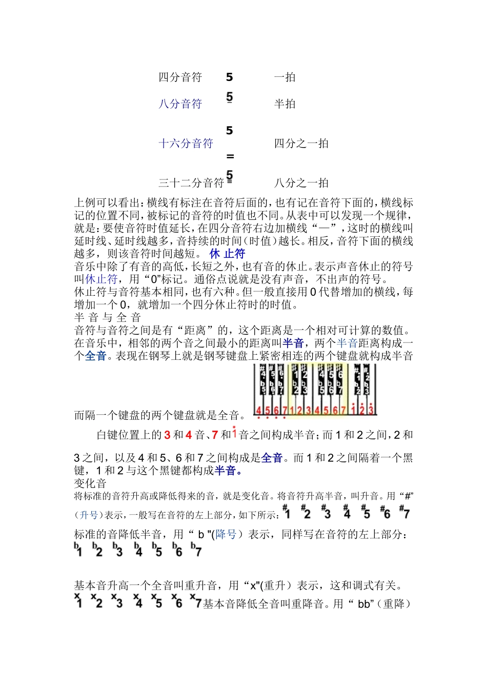 音乐的基础知识_第2页