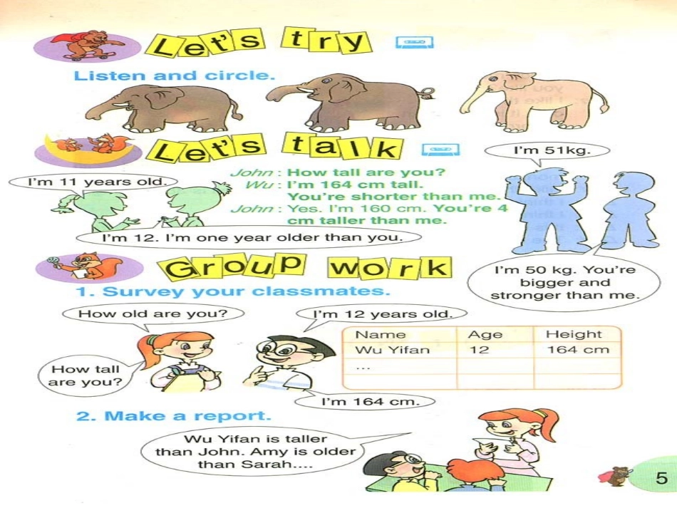 PEP_小学六年级英语下册第一单元__A_let's_talk课件_第2页