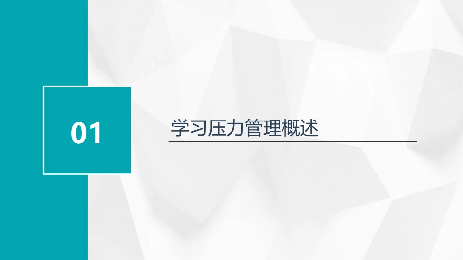 学生期常见技术之学习压力管理与放松护理课件_第3页