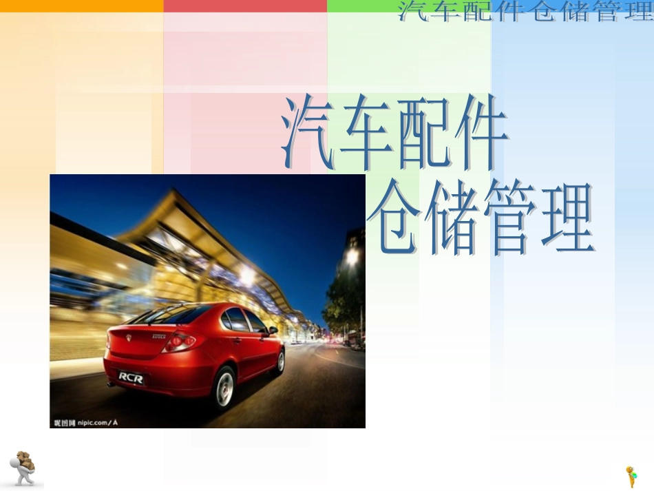 汽车配件仓储管理_第1页