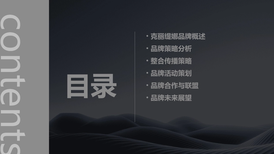 克丽缇娜品牌策略及整合传播提案课件_第2页