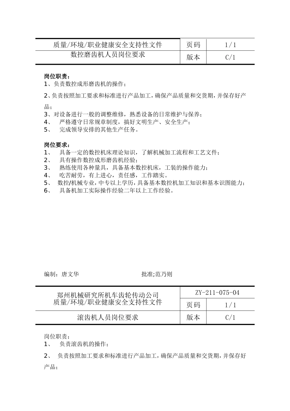 数控操作人员岗位职责岗位要求_第3页