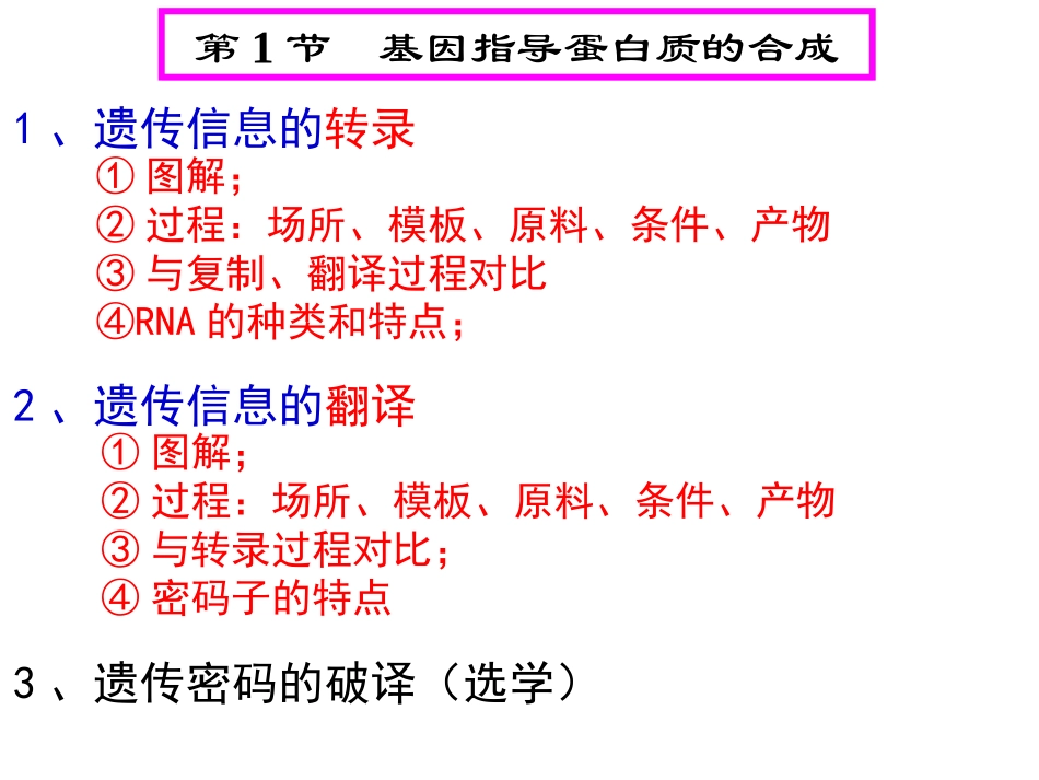 基因指导蛋白质合成_第3页