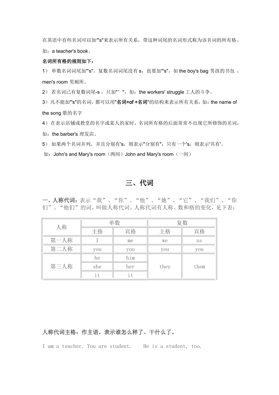 英语词性的分类及用法_第3页