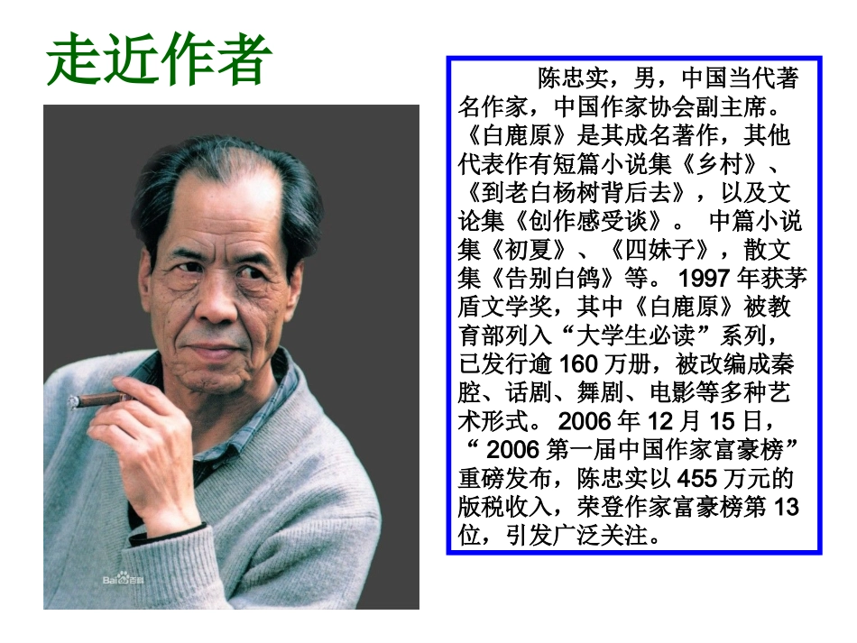 六年级语文上册第五组1青海高原一株柳课件_第3页