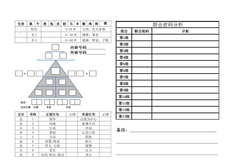 生命密码分析表大全_第1页