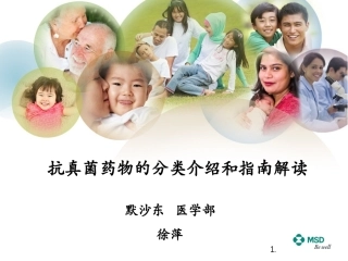 抗真菌药物分类和指南推荐2