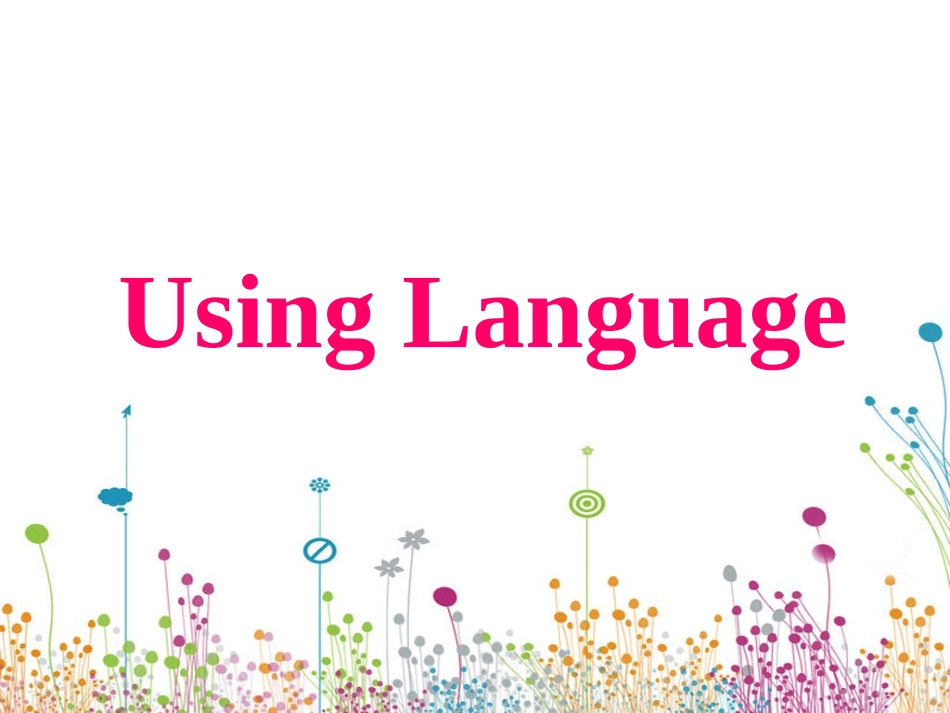 人教版高二必修五unit3_life_in_the_future(Using_language-reading)_第2页