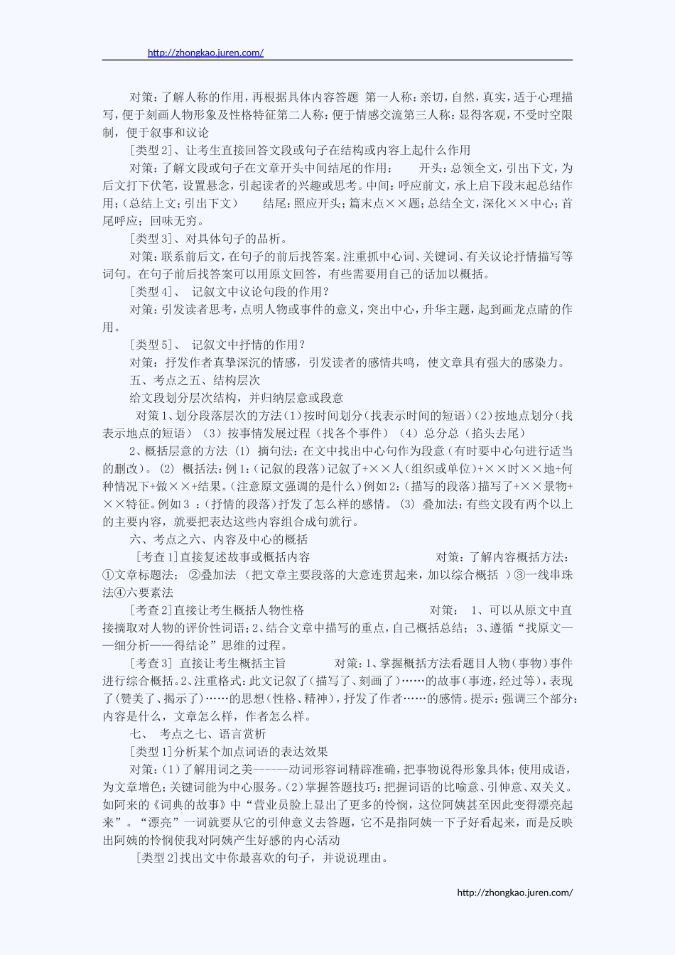 阅读考点与方法_第2页