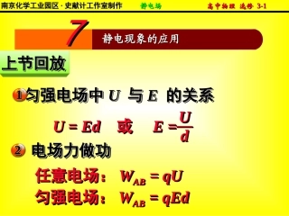 高中物理选修3-1-静电现象的应用