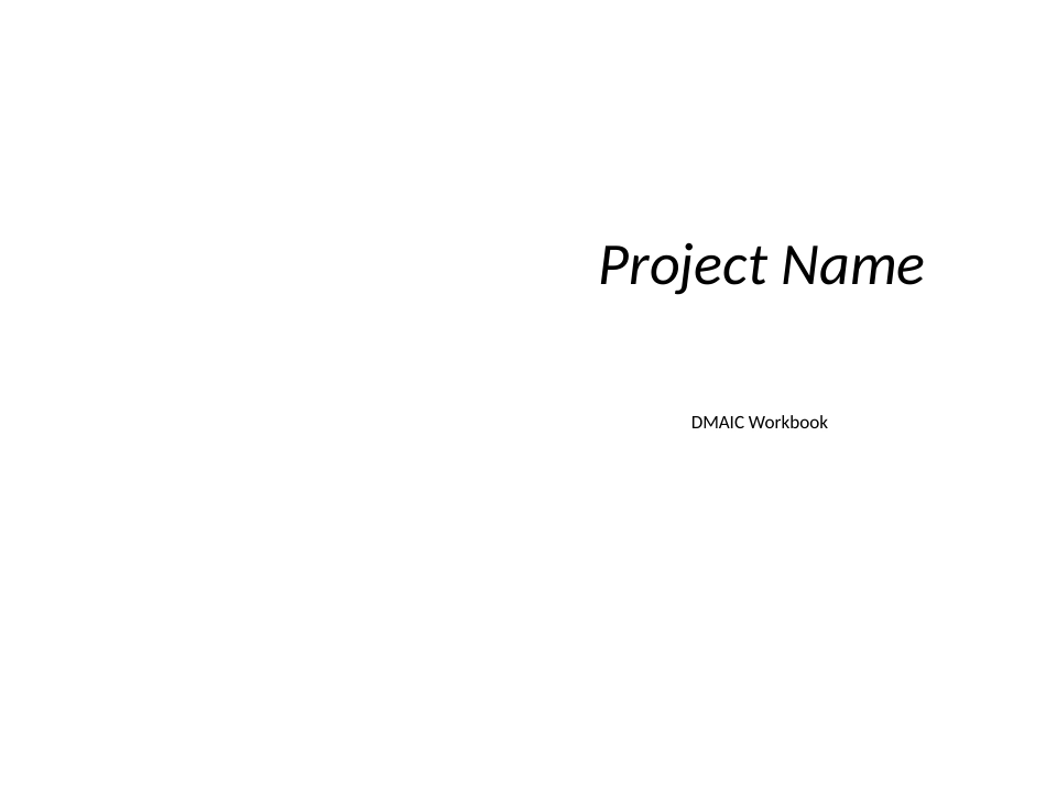 六西格玛项目模板_第1页