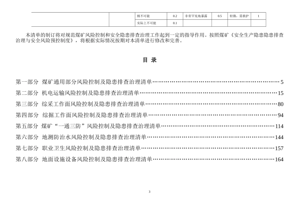风险控制及隐患排查治理清单汇总--完稿_第3页