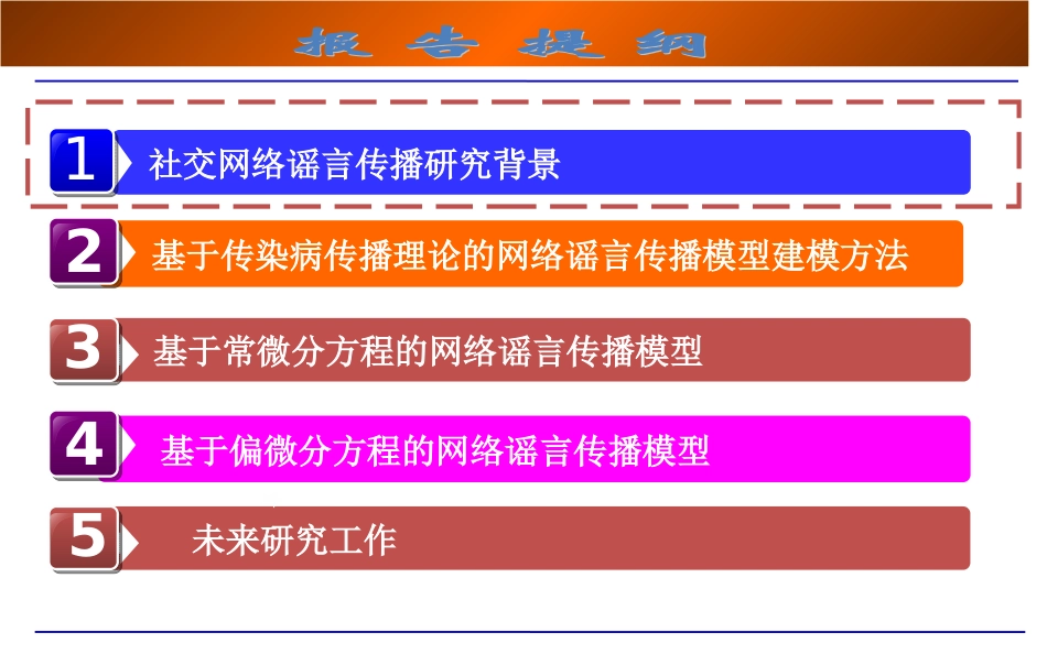 社交网络中谣言传播动力学研究与思考_第2页