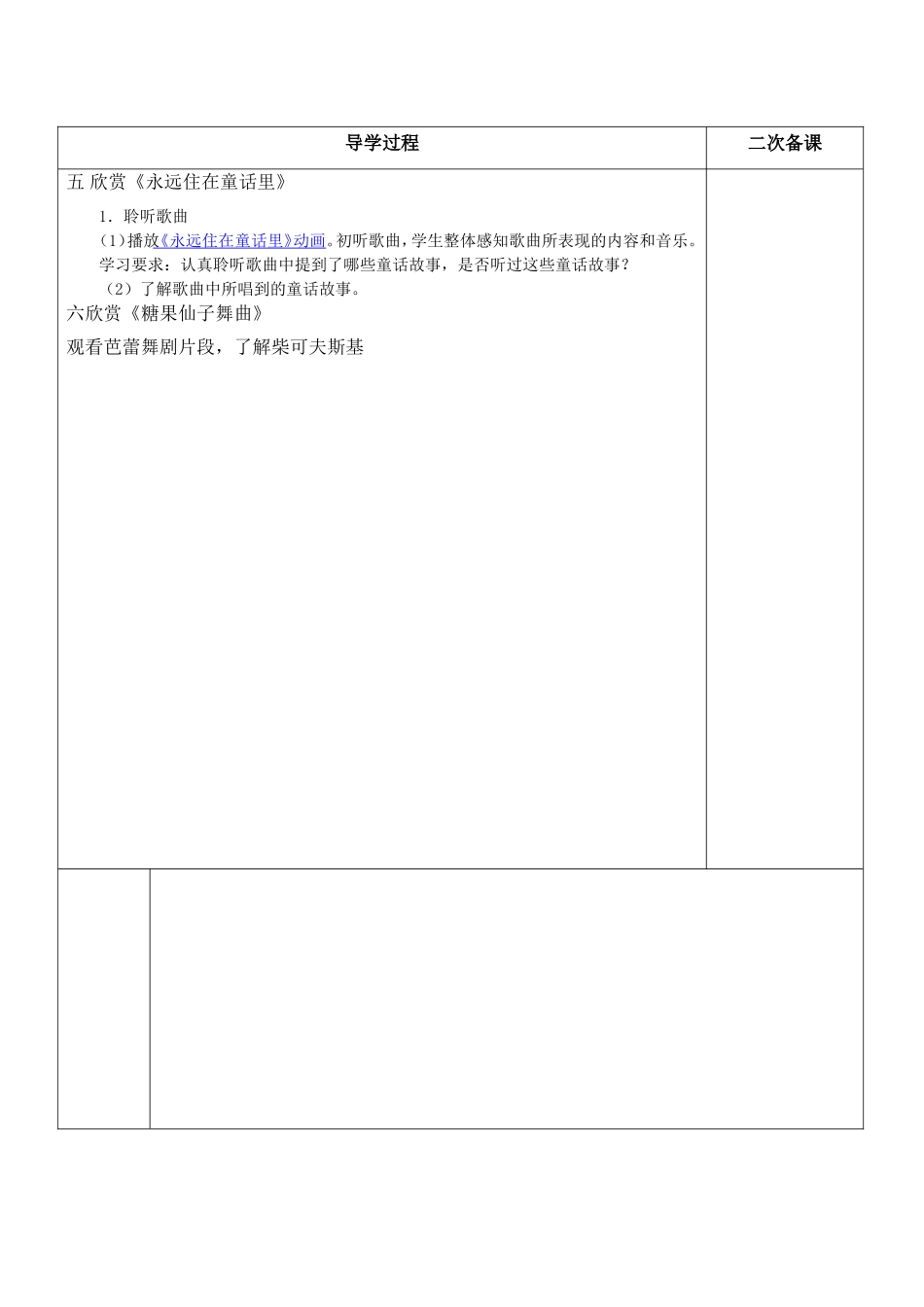 小学二年级上册音乐教案(全册_第2页