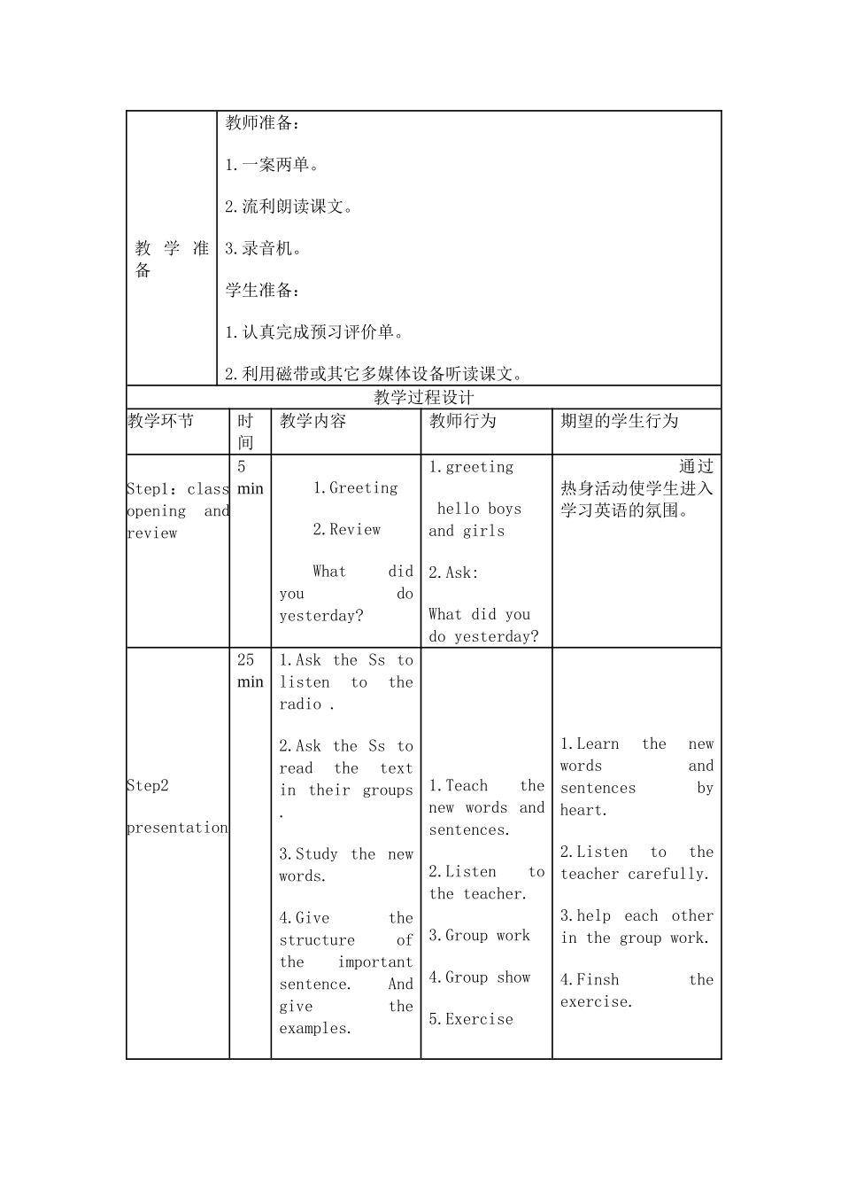 英语导学案Lesson6_第2页