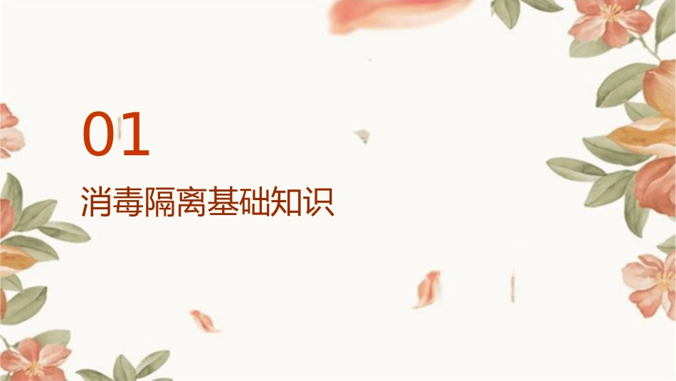 人员消毒隔离知识培训护理课件1_第3页