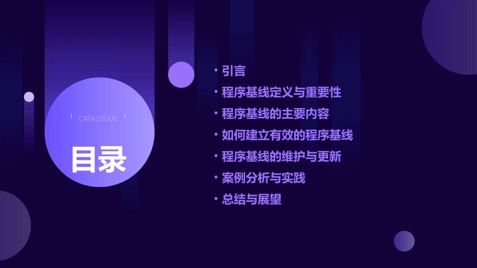 规划过程基线之程序基线描述课件_第2页