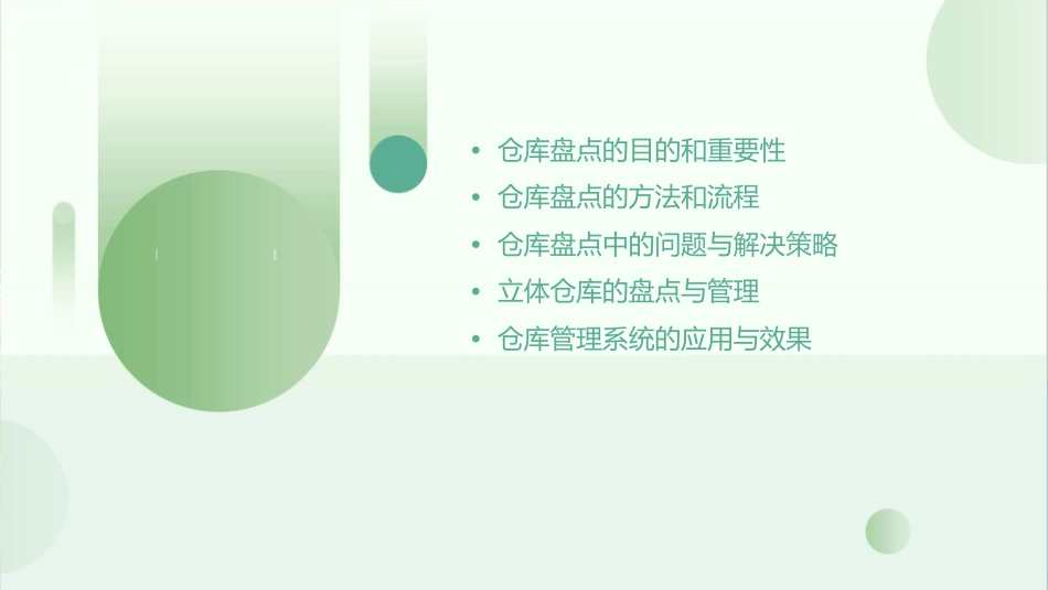 仓库如何盘点才能高效提高仓库管理效率立体仓库课件1_第2页